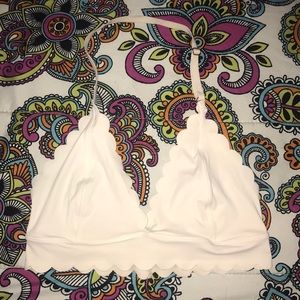 Light pink urban outfitters halter bralette